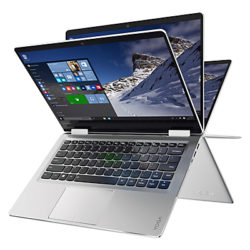 Lenovo YOGA 710 Convertible Laptop, Intel Core i7, 8GB RAM, 128GB SSD, 14, Silver
